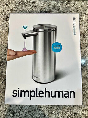 simplehuman Sensor Soap Dispenser (silver)